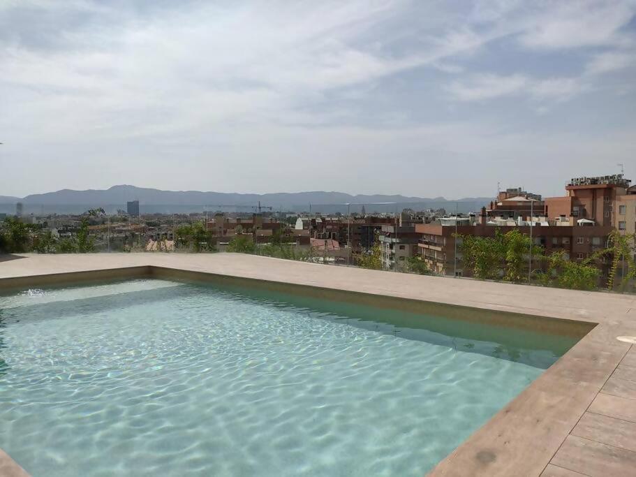 Suite Detallista Y Piscina Vistas En Azotea Comun Murcia Exteriör bild
